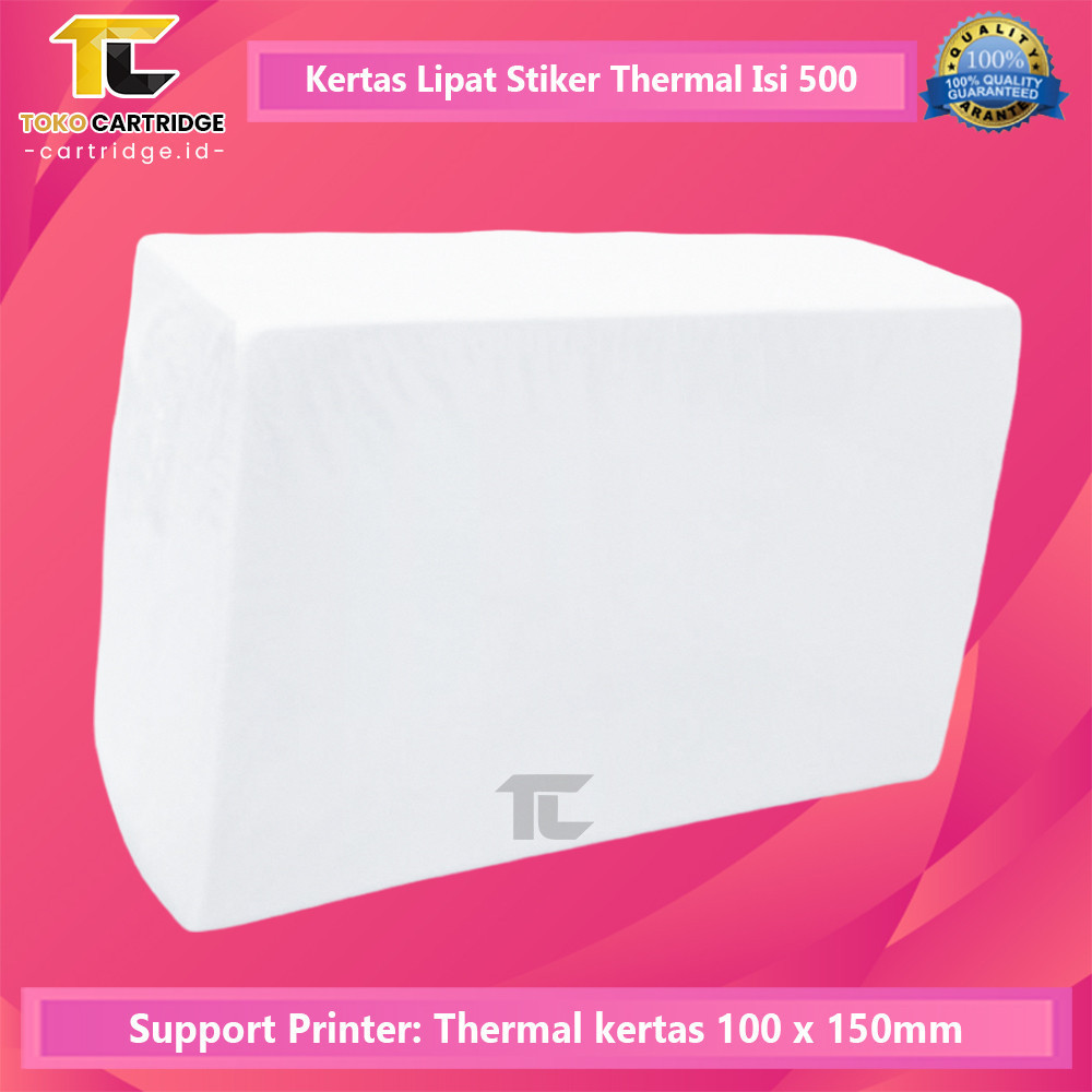 

KERTAS THERMAL ROLL STICKER ROLL LABEL RESI 150MM X 100MM 78MMX100 KERTAS LIPAT STIKER THERMAL