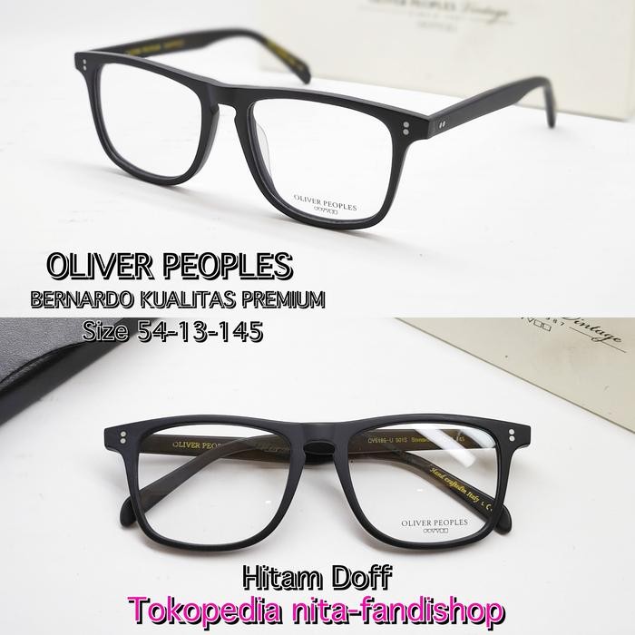 Stailo- Kacamata Pria Oliver Peoples Bernardo Kualitas Grade Original