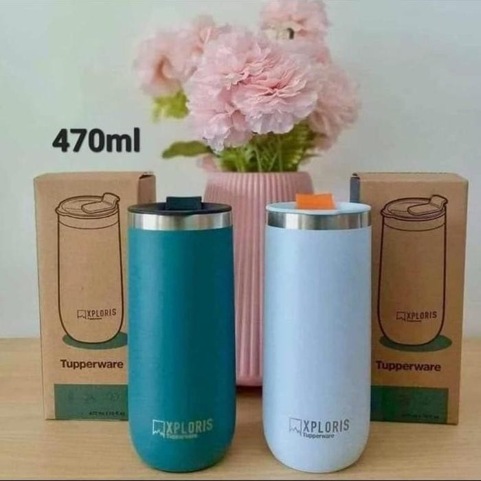 Terlaris Gelas Tupperware Stainless//Mug Tupperware Stainless//Termos Tupperwar