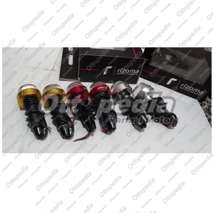 {{{{}}] Bandul Jalu Stang Motor Variasi Lampu Led Rizoma Beat Vixion Universal