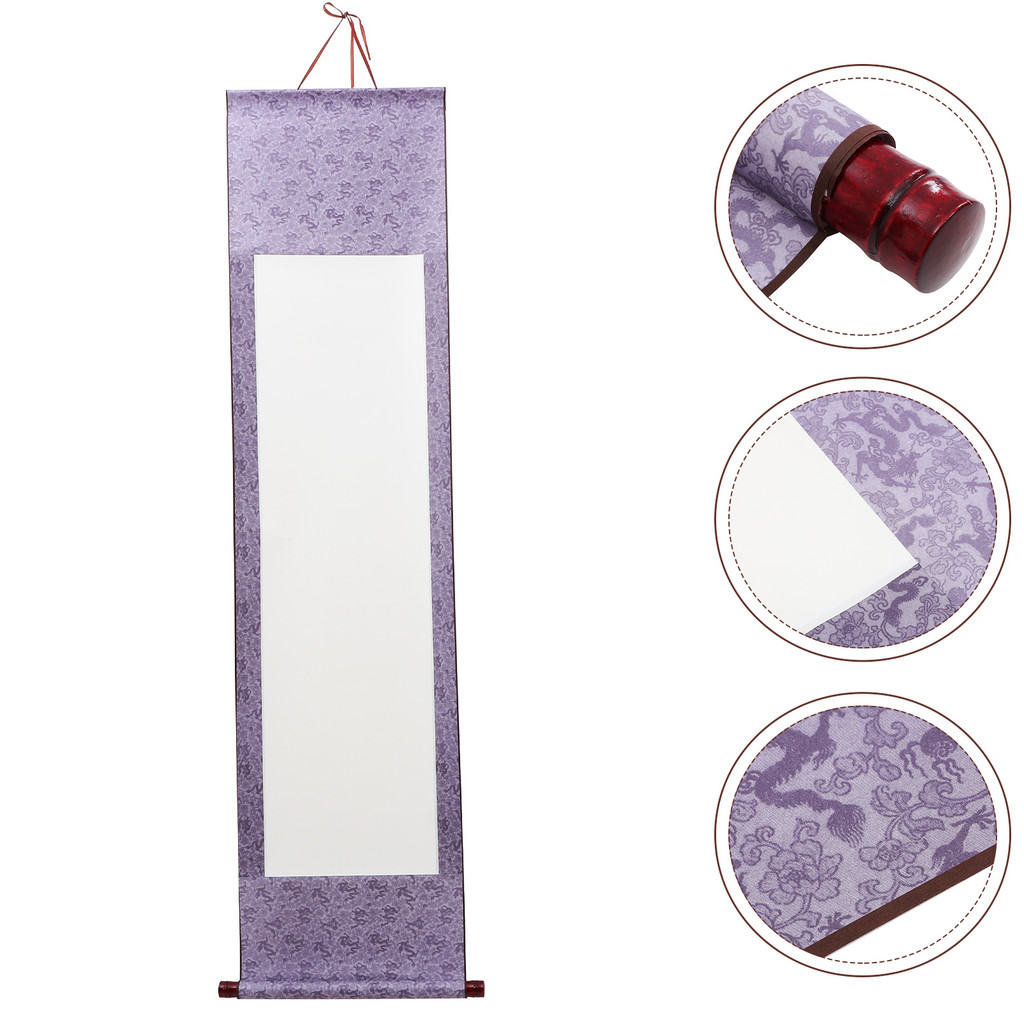 

Two Feet Lengthened Blank Scroll Scroll Paper Chinese Xuan Paper Calligraphy Practicing Paper Wall