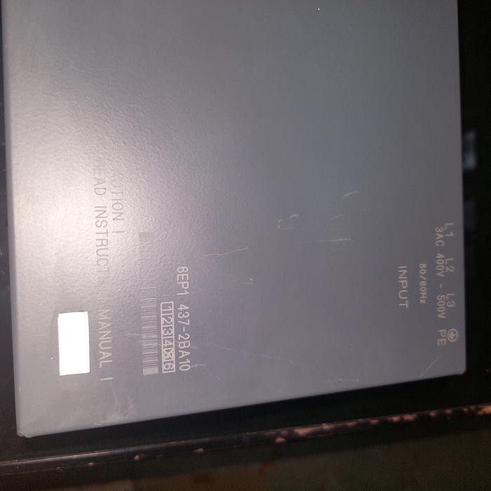 SIEMENS SITOP POWER 40 POWER SUPPLY SIEMENS 40A 6EP1437-2BA10 GRATIS ONGKIR