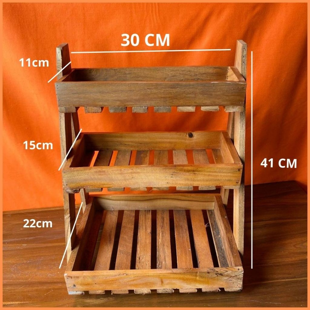 Terapitrendy Rak Susun Serbaguna Rak Bumbu Tingkat Rak Sachet Minuman