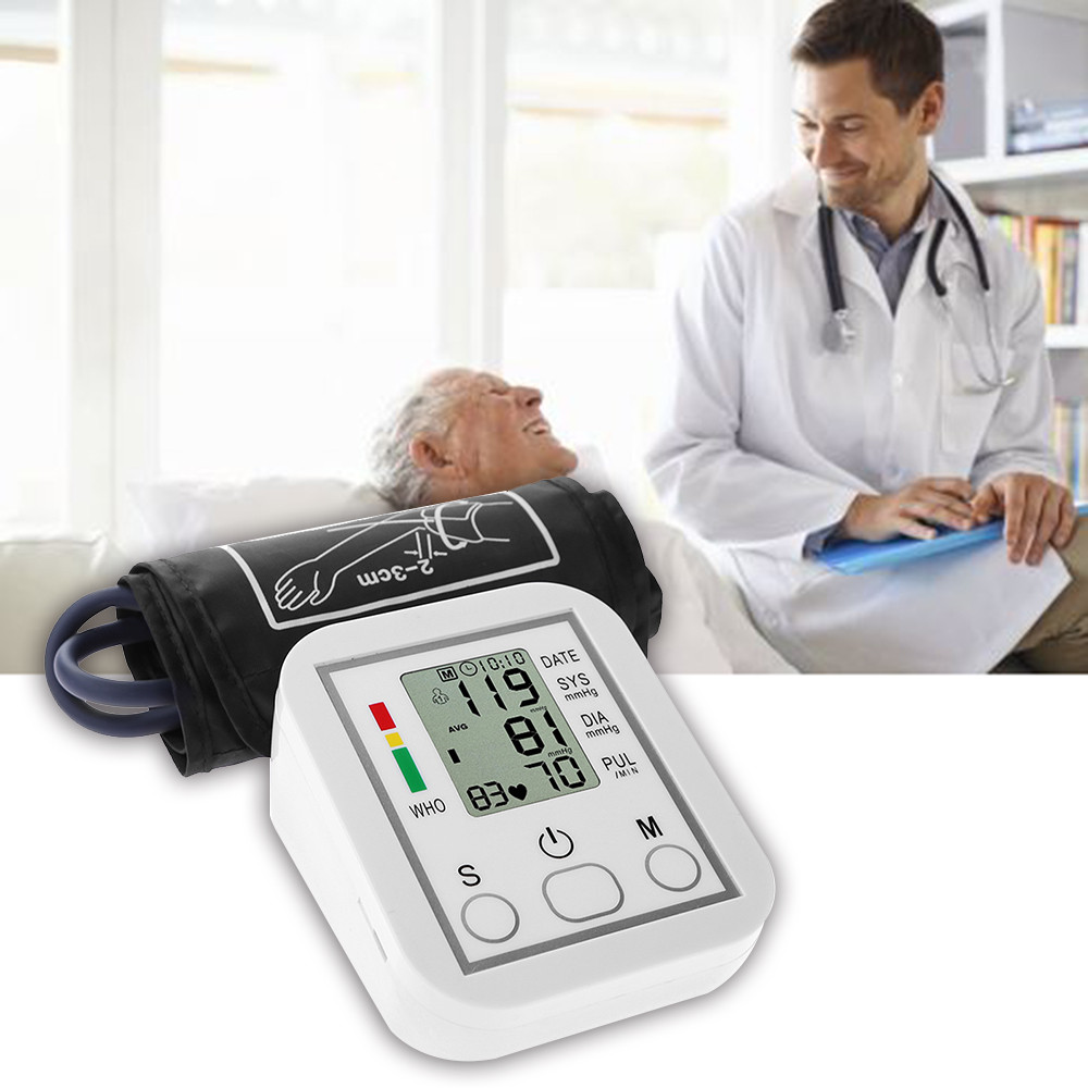 Portable Household Arm Band Type Sphygmomanometer Blood Pressure