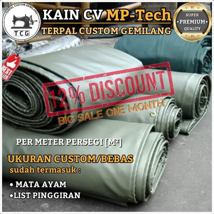 Terpal kain Cv Tentara Mp-tech Premium
