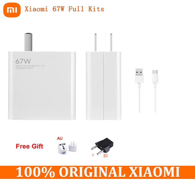 Original Xiaomi Mi 67W Fast Charger for Xiaomi 11 Pro & Xiaomi 11