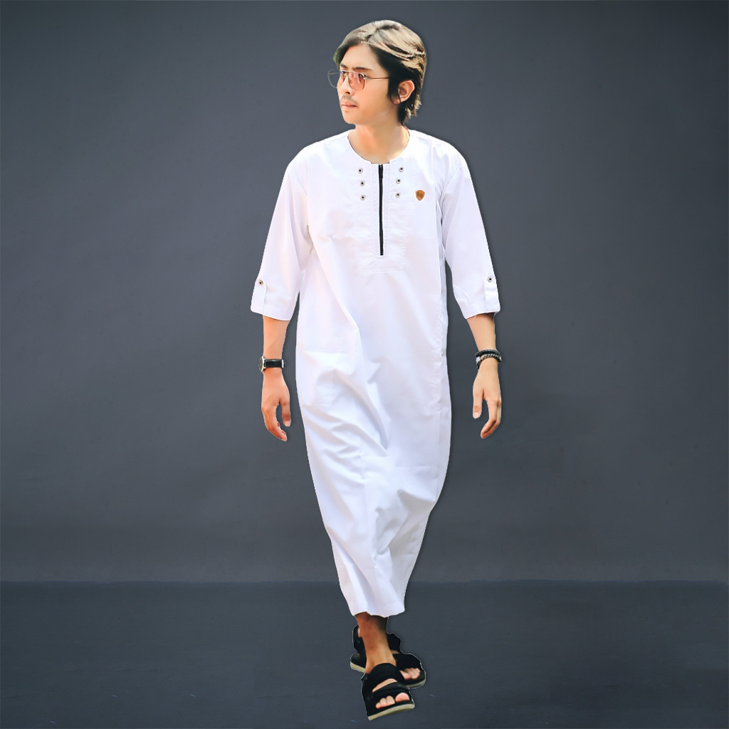 PROMO / Kawan Muslim - Jubah Pria Dewasa/Gamis Pria Dewasa/Jubah Gamis Pria Kawan Muslim Bahan Katun