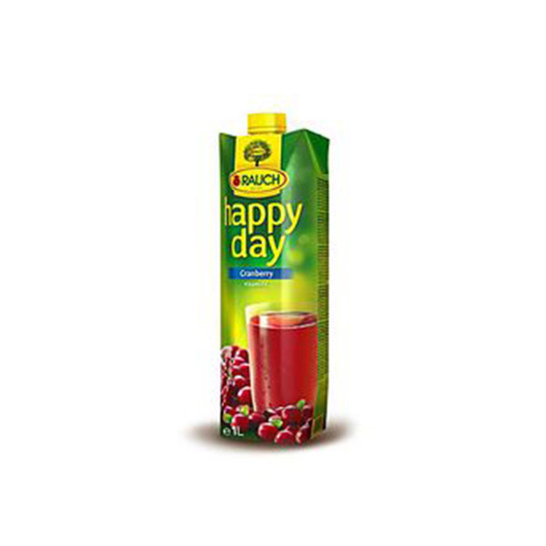 

RAUCH HAPPY DAY CRANBERRY JUICE 1 LTR