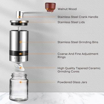 Grinder Kopi Manual Coffee Grinder Manual Hand Grinder Kopi Penggiling Kopi