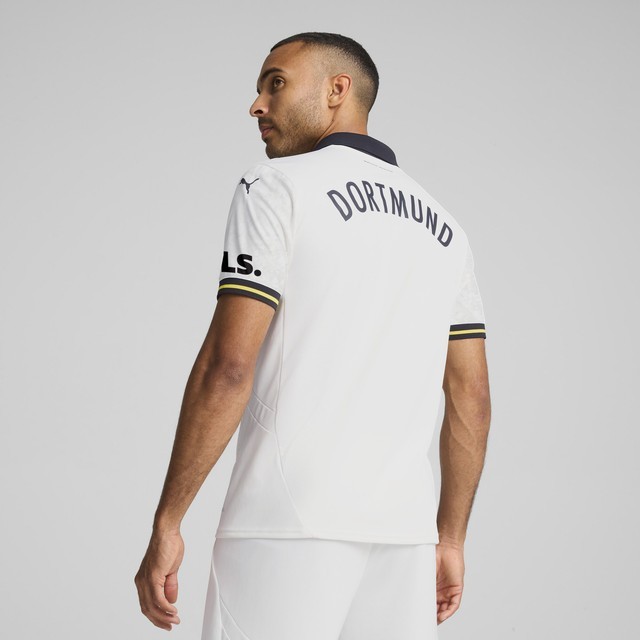 Puma Jersey Pria Borussia Dortmund 24/25 Cup White Terbaru