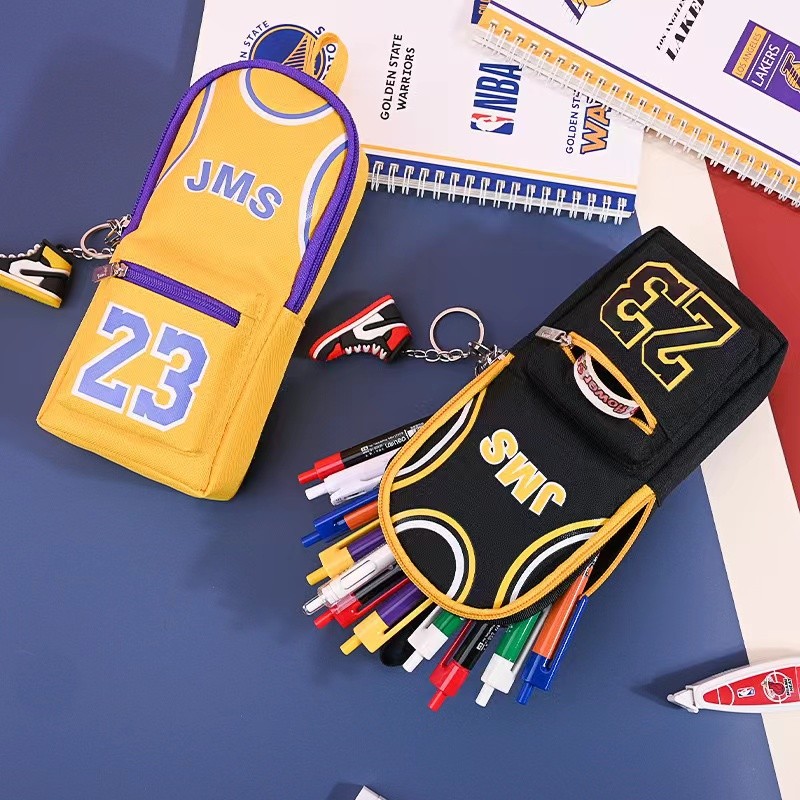 

Waterproof Pencil Case Basketball Pencil Bag Multifunctional Pencil Box For Student Boy School