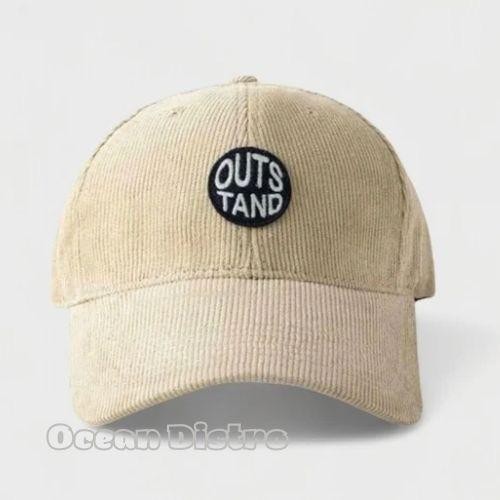 Capbro- Topi Corduroy Outs Tand Caps Bordir Dewasa
