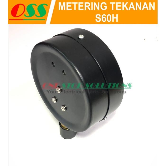 Murah Test Nozzle Pressure Gauge Meter S60H Metering Tekanan 60 Mpa 8000 Psi