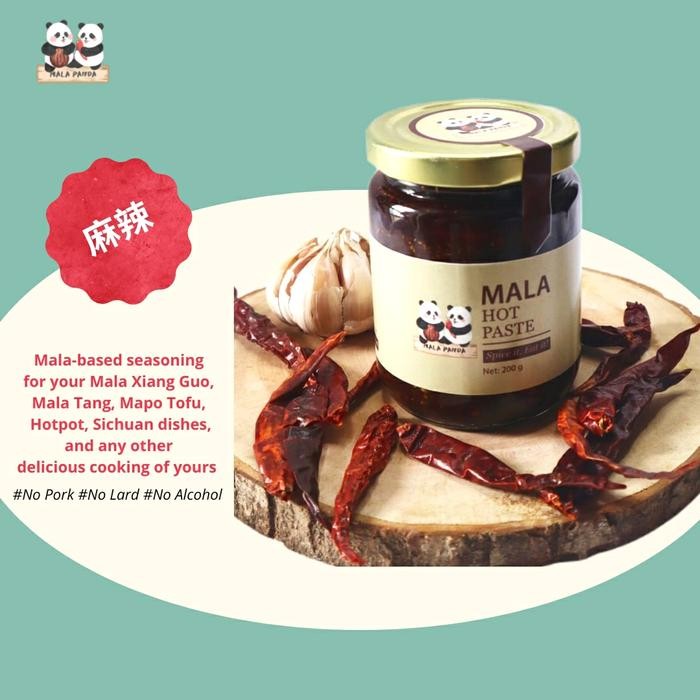 

Mala Hot Paste by MalaPanda-Bumbu Masak Mala (Malaxiangguo, malatang)