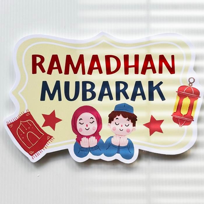 HARGA TERBARU BOARD STEROFOAM WELCOME RAMADHAN DEKORASI BACKDROP ATAU PAWAI SEKOLAH WQL
