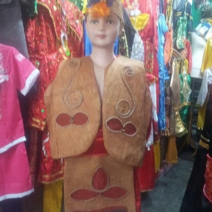 pakaian baju adat kalimantan barat baju dayak