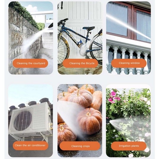 Ruparupa Craft Mobil Jet Cleaner 288V 2 Battery Alat Cuci Mobil Cuci Staem Mesin Cuci Motor Ac Mobil