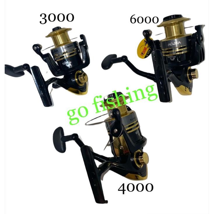Ril / Reel Shikari Acura 10+1 BB MURAH - ukuran 3000, 4000, 6000