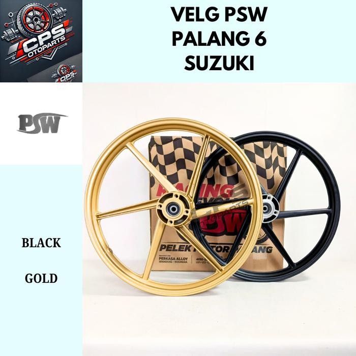 Velg PSW Palang 6 Shogun / Smash Ukuran 140x160 Ring 17