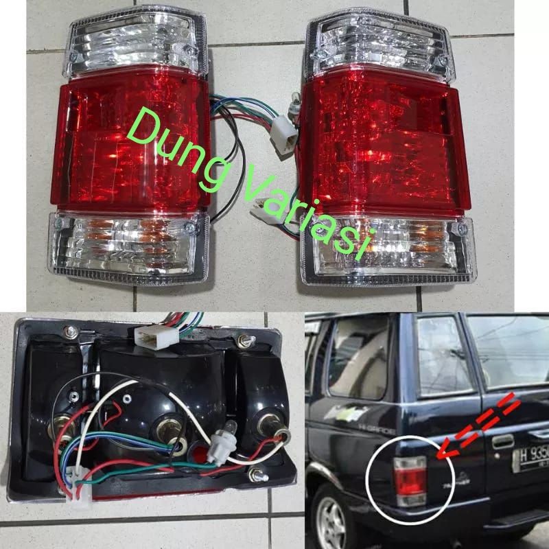 Lampu stop cristal Isuzu Phanter ( Phanter Lama)