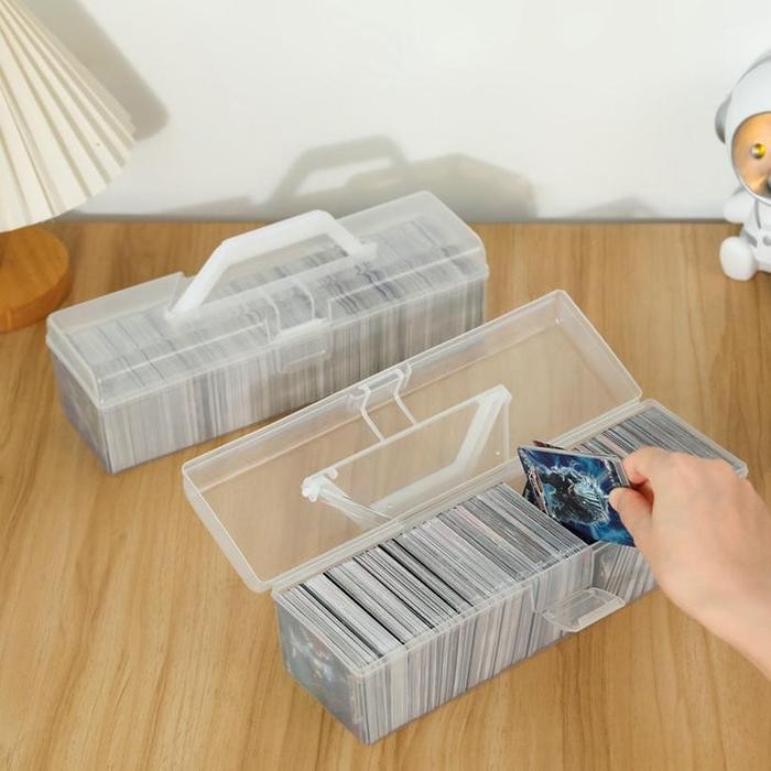 

Kotak Penyimpanan Kartu Name Card Storage Box Photocard Kotak Plastik Besar Transparan Akrilik Kotak