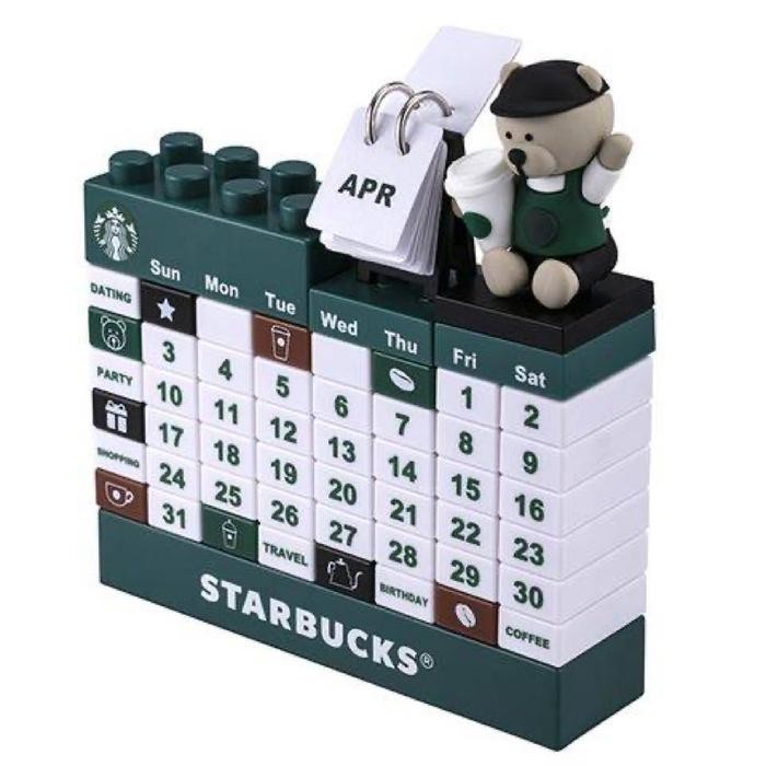 

KALENDER STARBUCKS BEARISTA PEPERTUAL CALENDAR LIMITED
