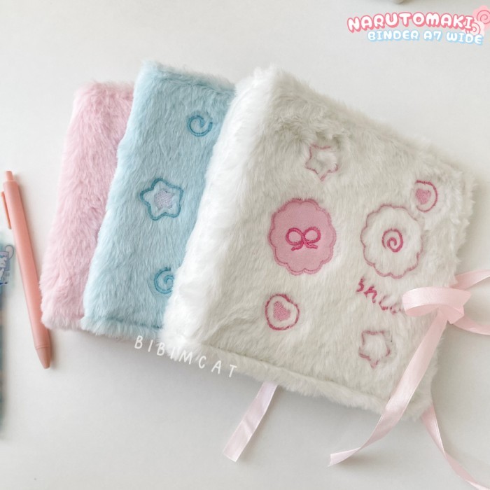 

Bibimcat - (A7 Wide) Narutomaki Binder Photocard Fluffy / Album PC Pollaroid Fish Cake Ribbon