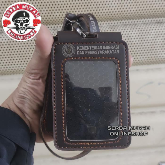 

Holder ID Card Tali Lanyard Name Tag Lipat Logo Kementerian Imigrasi Dan Pemasyarakatan