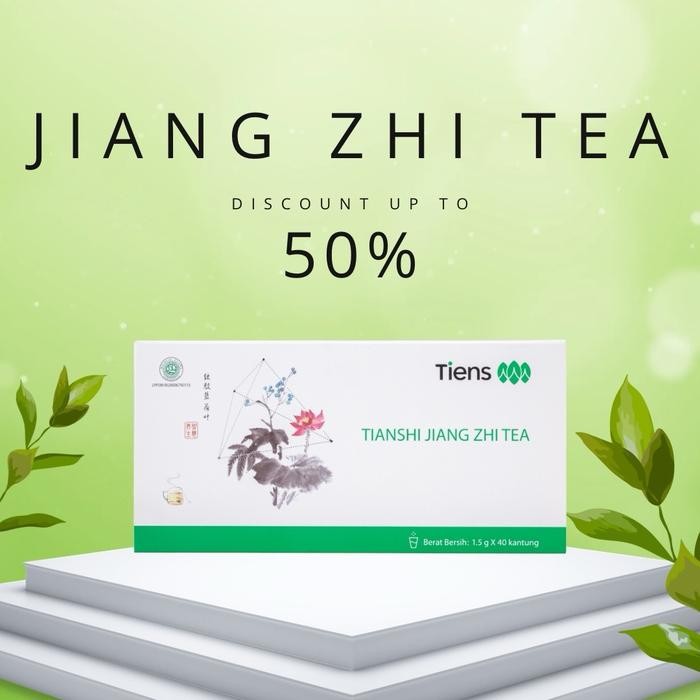 

JIANG ZHI TEA TEH HIJAU HERBAL
