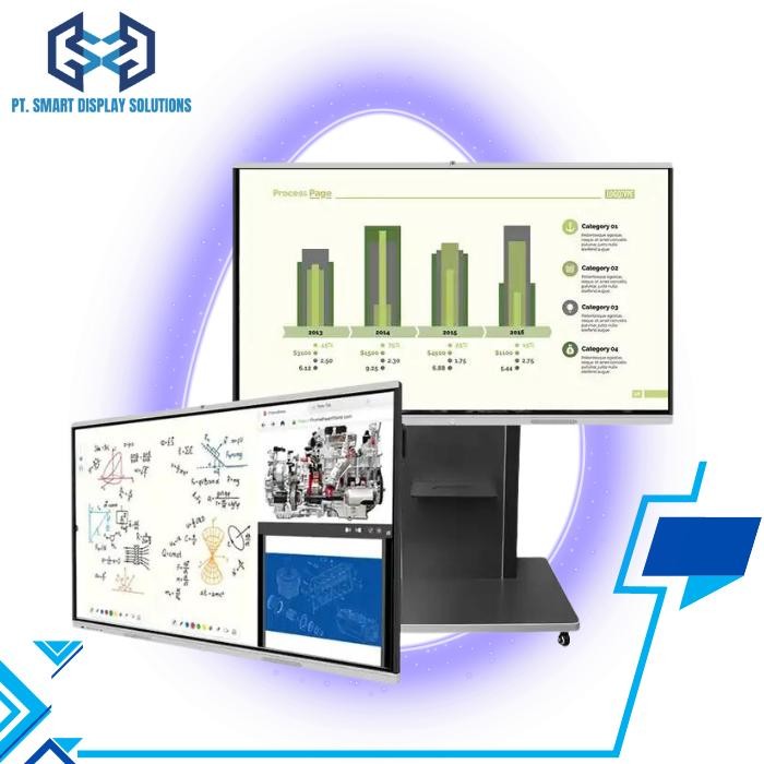 

Interactive Whiteboard 55" Kantor Sekolah Meeting Double OS Windows core i7 atau core i5 8G 256G