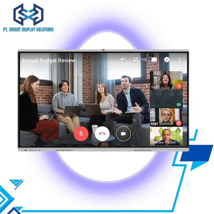 

Interactive Whiteboard 65 Inchi Kantor Sekolah Meeting Room Dual OS