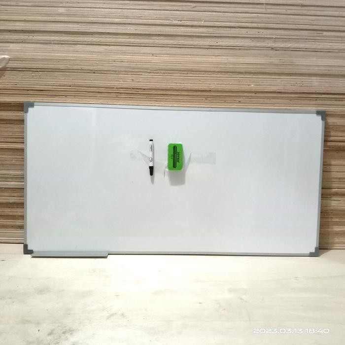 

Papan tulis putih Uk 60x120 Cm