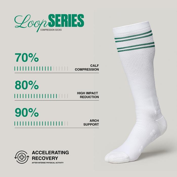 VOTED Socks Kaos Kaki Golf Compression