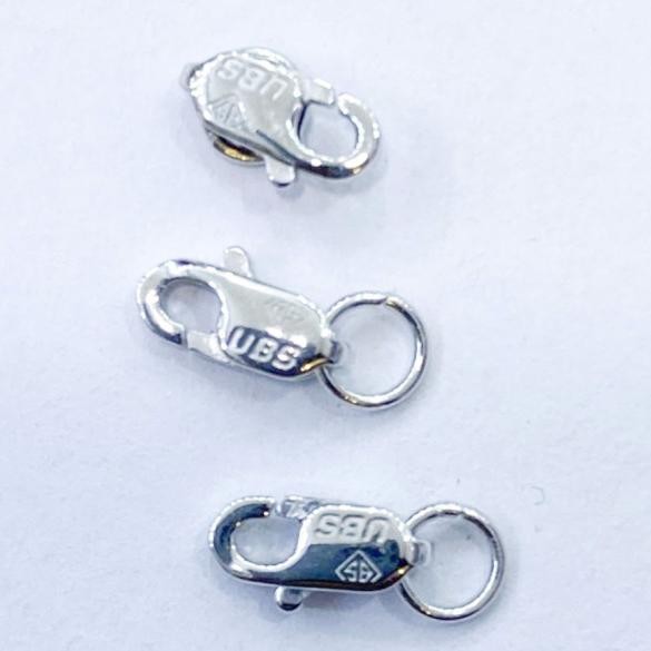 Outsy- Kokot / Pengait Kalung Gelang Emas Putih 750