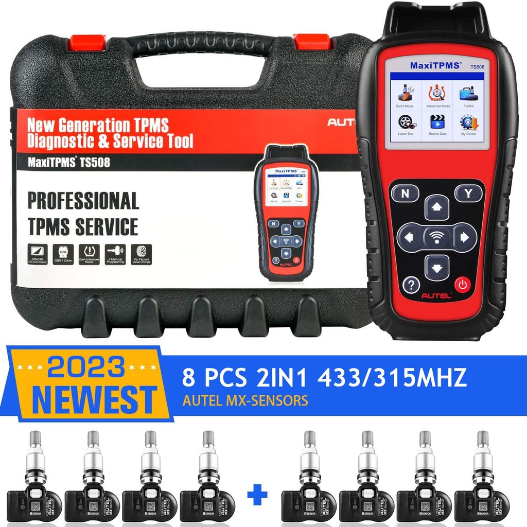 Autel MaxiTPMS TS508 TPMS Tool+MX Sensors TPMS Programing Programmer