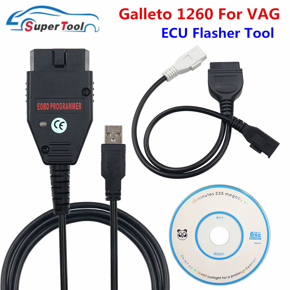 OBD2 Galletto 1260 ECU Chip Tuning Scanner With FTDI FT232RQ