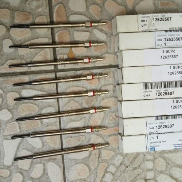 GLOW PLUG COLORADO BUSI PEMANAS TRAILBLAZER ORI GM 12625507 BERKUALITAS