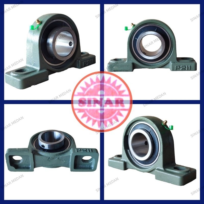 BEARING UCP211 PILLOW BLOCK UCP 211 LAHAR DUDUK UCP211-32 2 INCI 1 PC