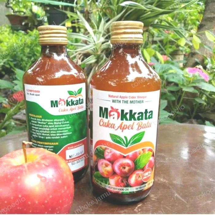 

Cuka Apel Makkata 330Ml Original