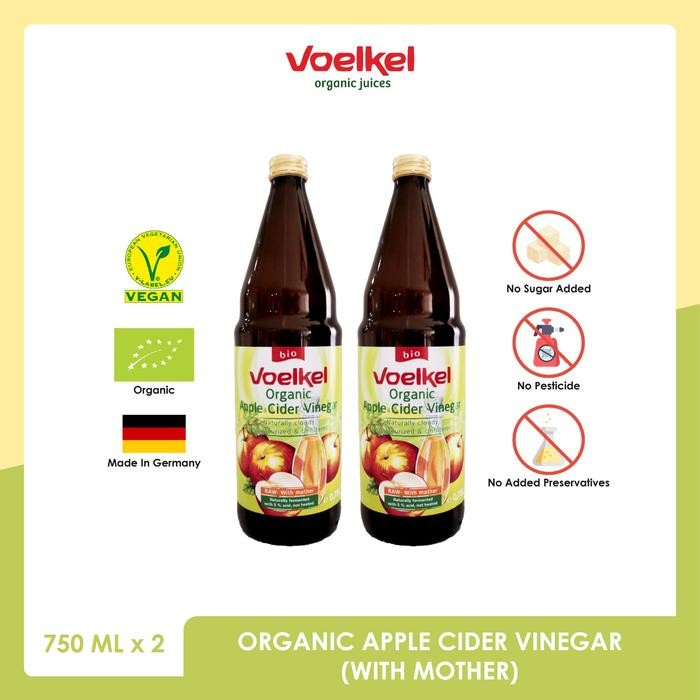 

Voelkel Organic Apple Cider Vinegar (Cuka Apel Organik ) With Mother 2