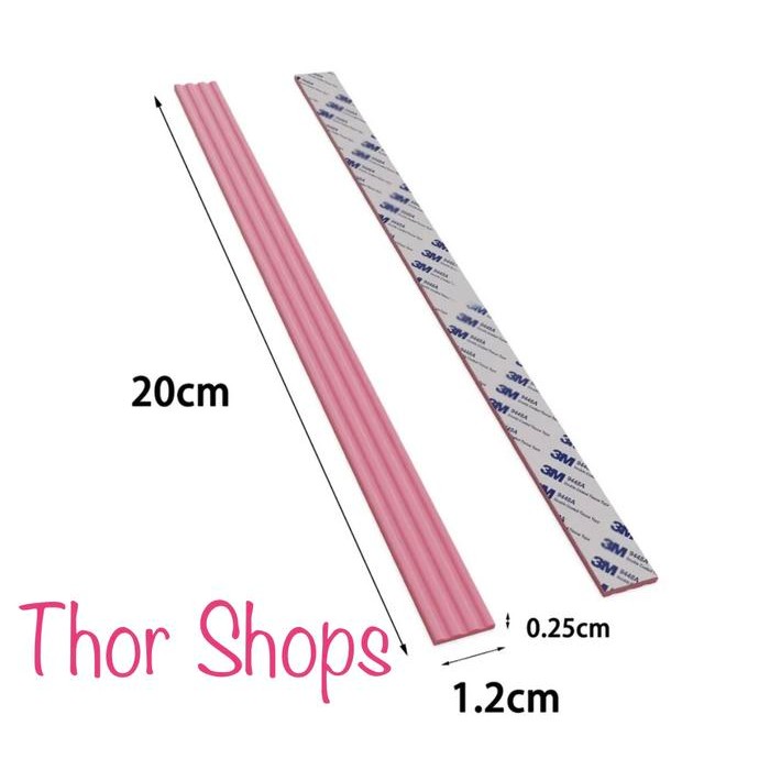 karet pelindung roda koper single double wheel protector