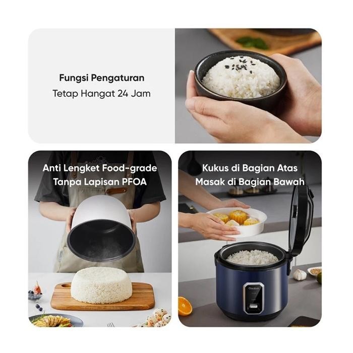 GAABOR RICE COOKER PENANAK NASI 2.2L RC50M-BE01A