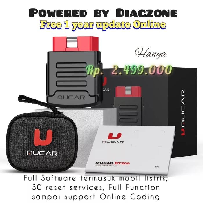 Mucar Diagzone full software free 1 year update online Launch X431 Pro