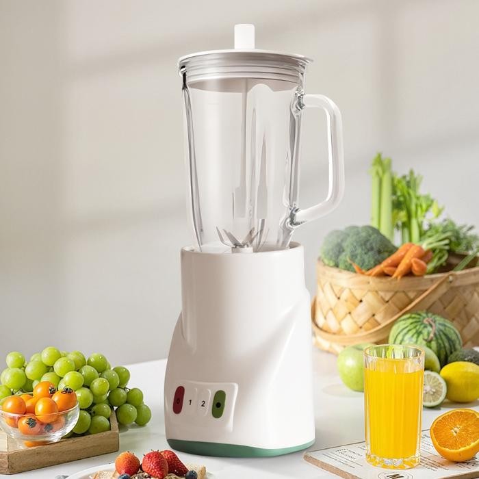 HAN RIVER Blender Duo 2in1 Buah dan Bumbu Blender Jus Multifungsi Alat Peras Juice 1Liter
