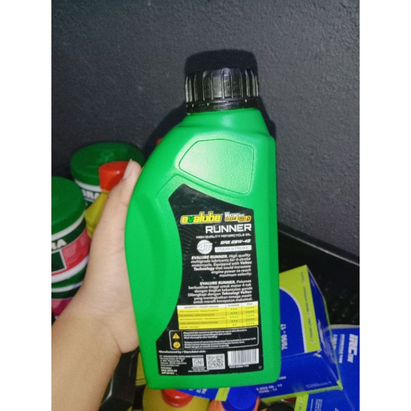 Yukngegas Evalube 4T Runner Oli Mesin Motor Bebek Universal Oil 4 Tak 800Ml Original