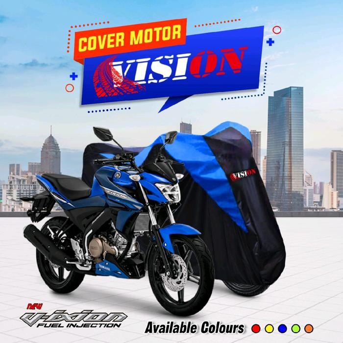 Mister Gear Sarung Motor Vixion Waterproof Cover Motor Vixion Anti Air Penutup Motor Vixion