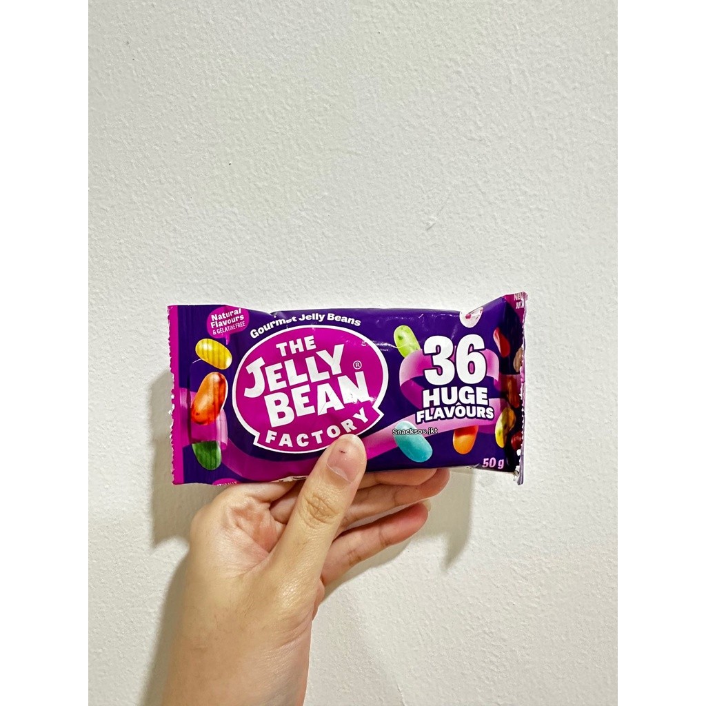 

THE JELLY BEAN FACTORY GOURMET JELLY BEANS 36 HUGE FLAVORS CANDY