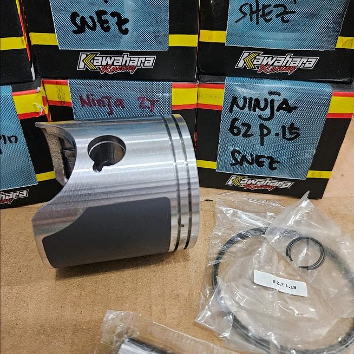 Mister Gear Seher Piston Kit Kawahara Ninja Pen 15Mm Tersedia Ukuran 62, 63, 67Mm