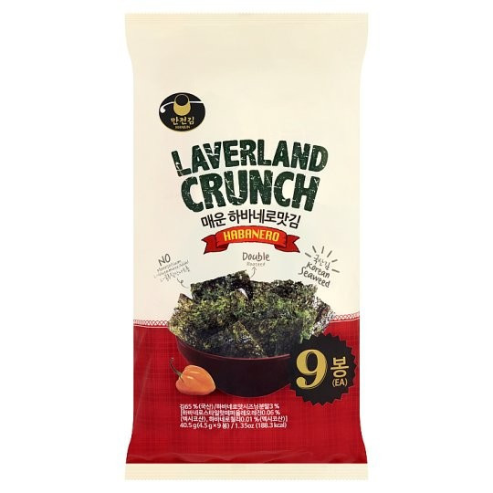 

Laverland Crunch / Snack Rumput Laut / Cemilan Nori