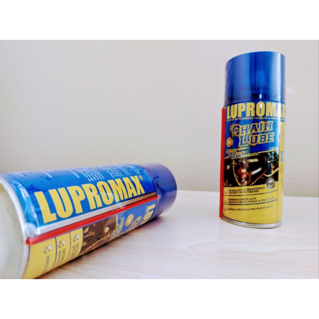 LUPROMAX CHAIN LUBE 110ml PELUMAS RANTAI ANTI KARAT